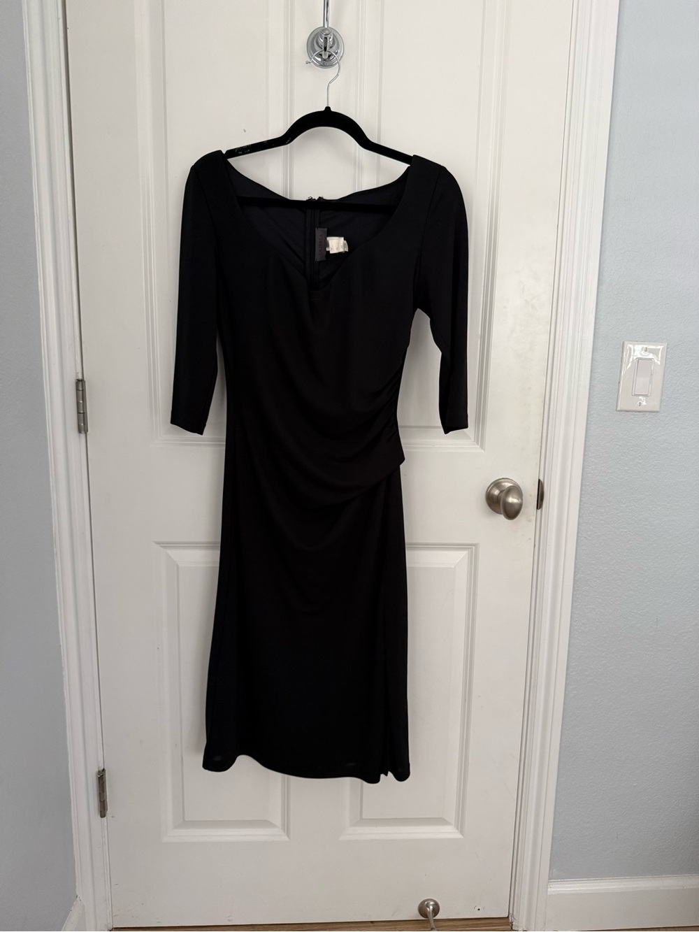 Vintage La Perla dress with draping and bra insert